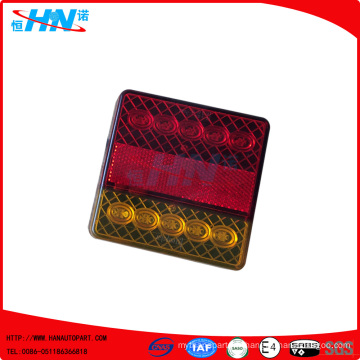 Red-Amber 12V LED Truck Tail Light pour camion Trailer